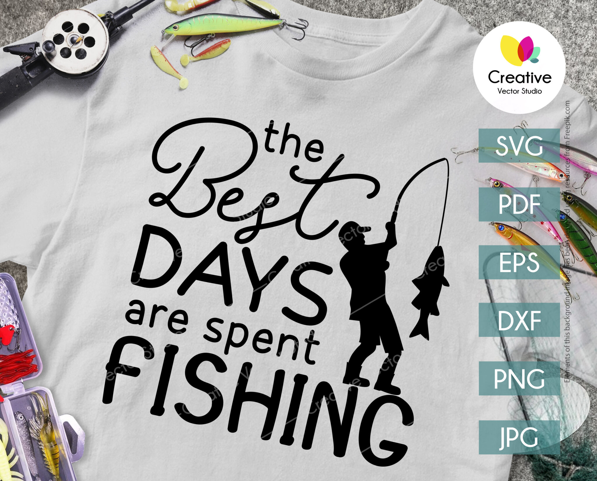 Funny Fishing Quotes Svg Bundle Creative Vector Studio