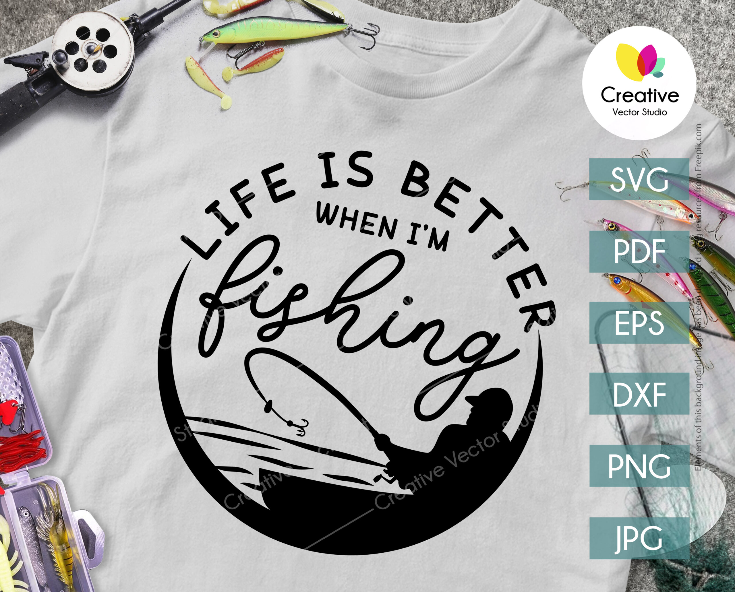 Free Free 327 Fishing Is My Life Svg SVG PNG EPS DXF File