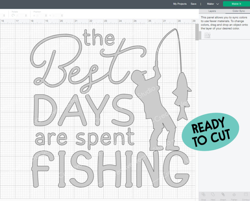 Fishing quotes svg cut file