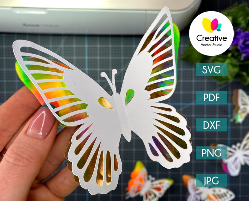 Butterfly svg cut files for Cricut, Silhouette