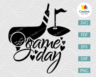 Gameday Golf SVG