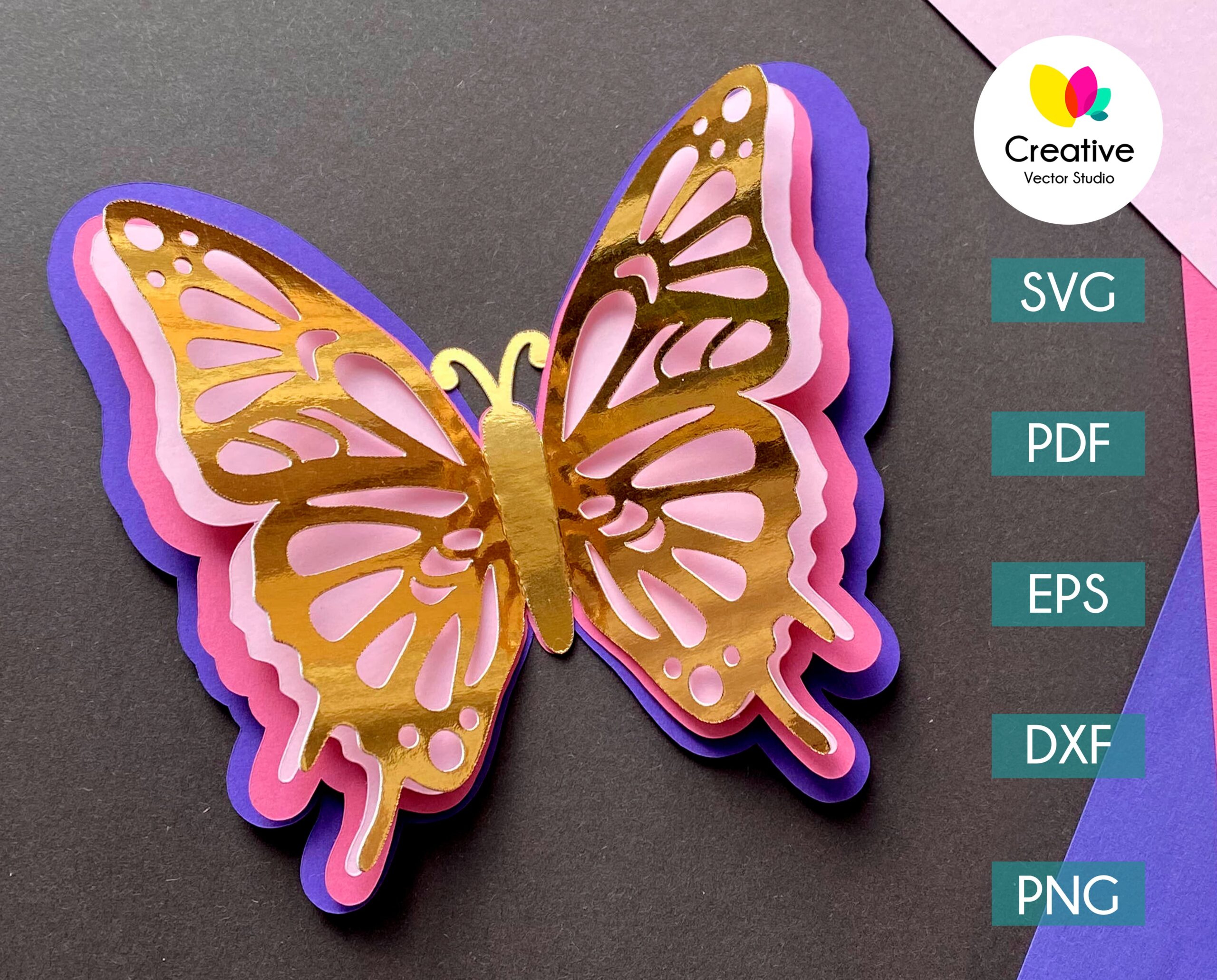 Free Free 162 Purple Butterfly Svg SVG PNG EPS DXF File