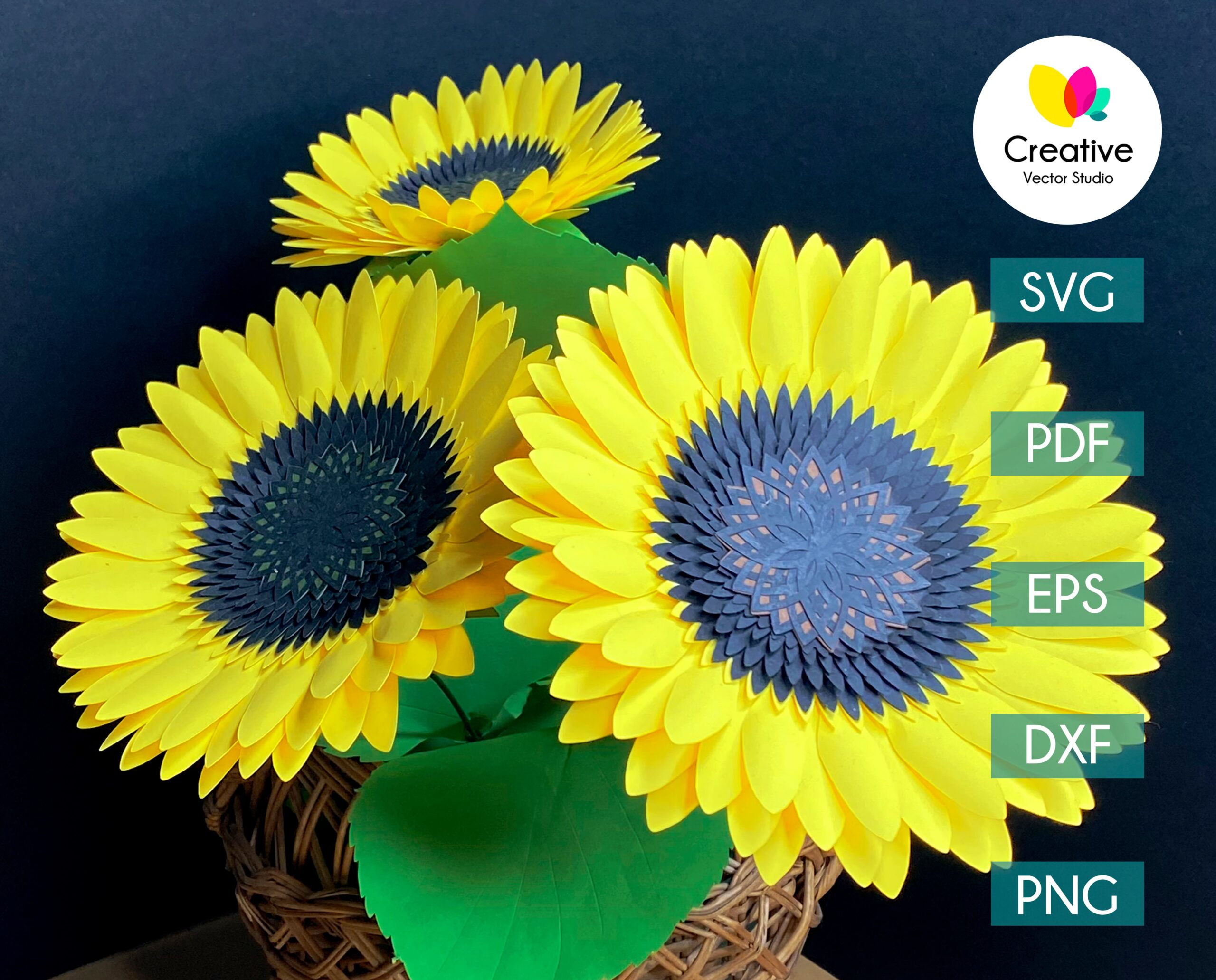 Free Free 232 Sunflower Bouquet Svg SVG PNG EPS DXF File