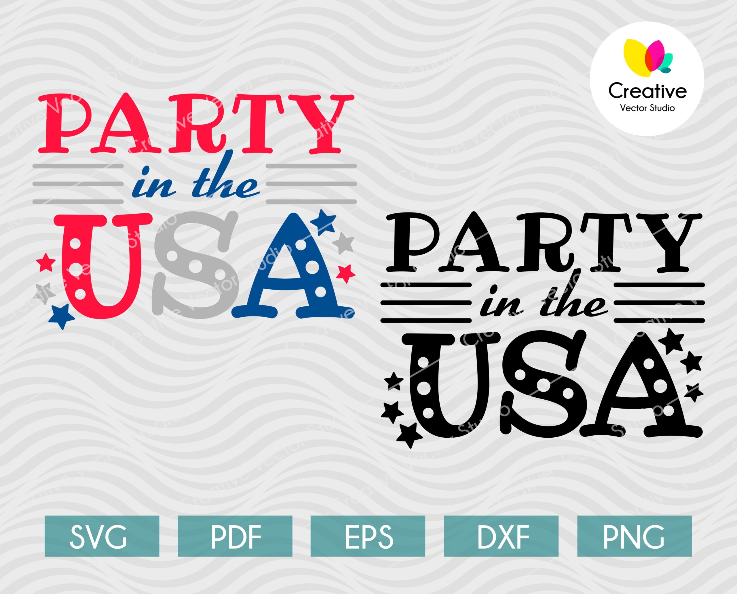 Party in the USA SVG, 4th of July SVG