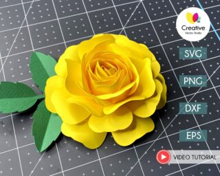 DIY Paper Rose Flower
