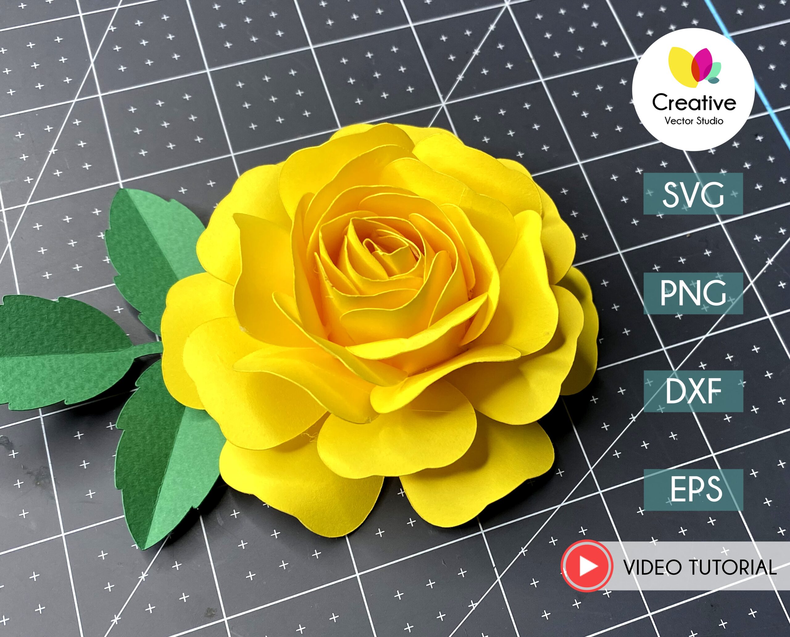 5 Free Rose SVG Templates For Cricut
