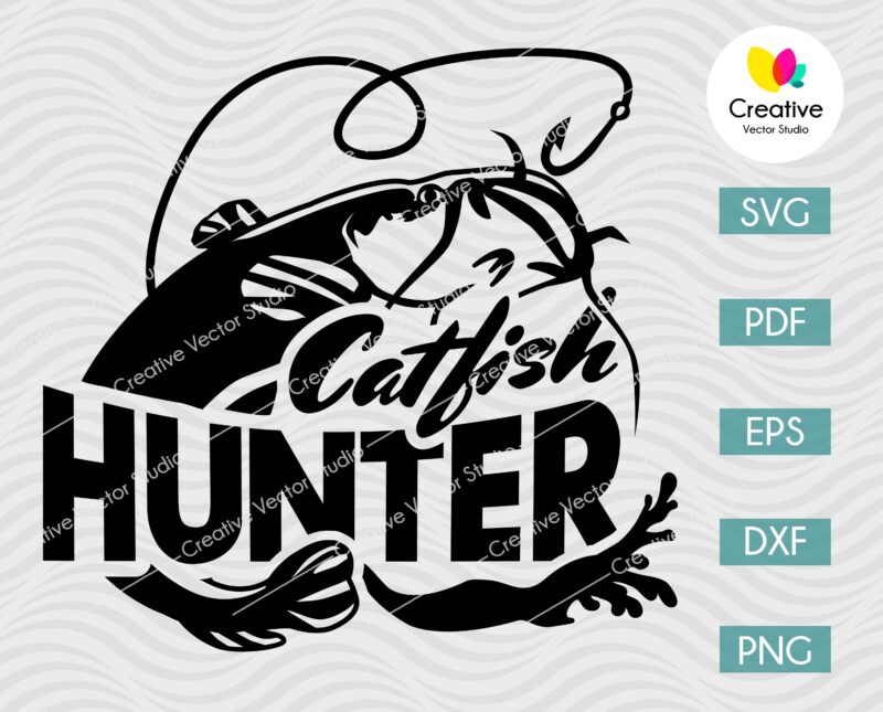 catfish hunter svg