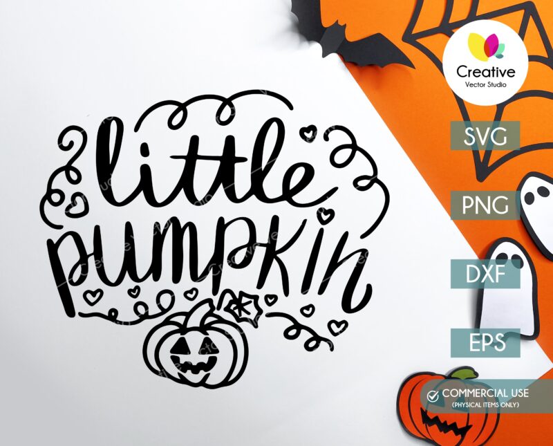 little pumpkin svg