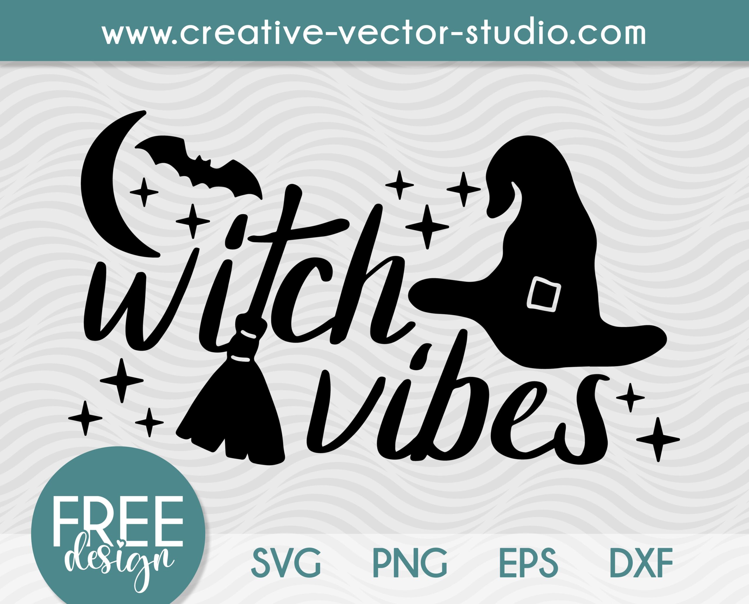 Coven Vibes SVG Witchy SVG Halloween SVG Spooky Svg Witch 