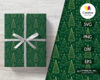 Christmas Holiday Seamless Pattern