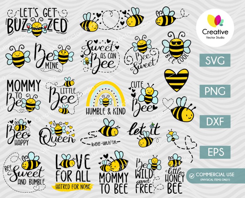 Bee Quotes SVG Bundle