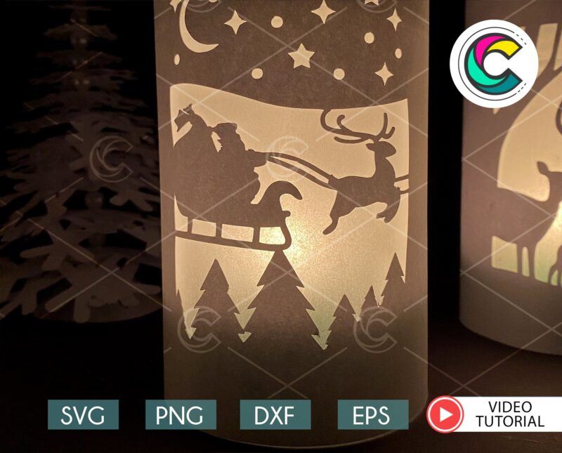 Cricut Christmas Lantern SVG