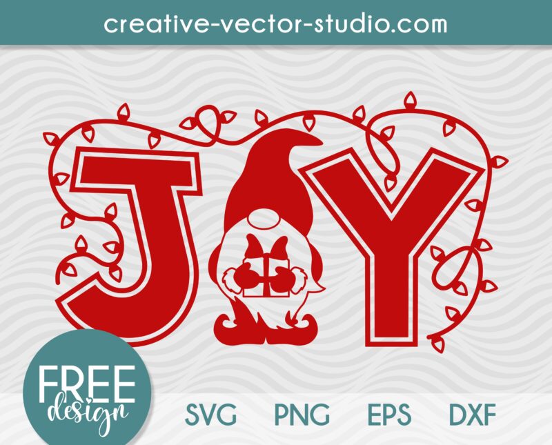 Free Christmas Gnome SVG