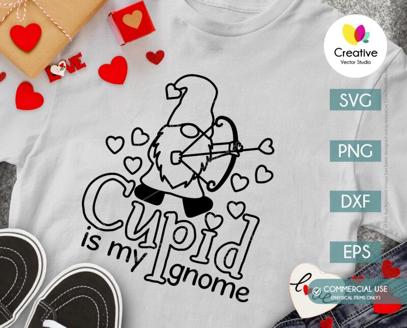 Cupid is my gnome shirt