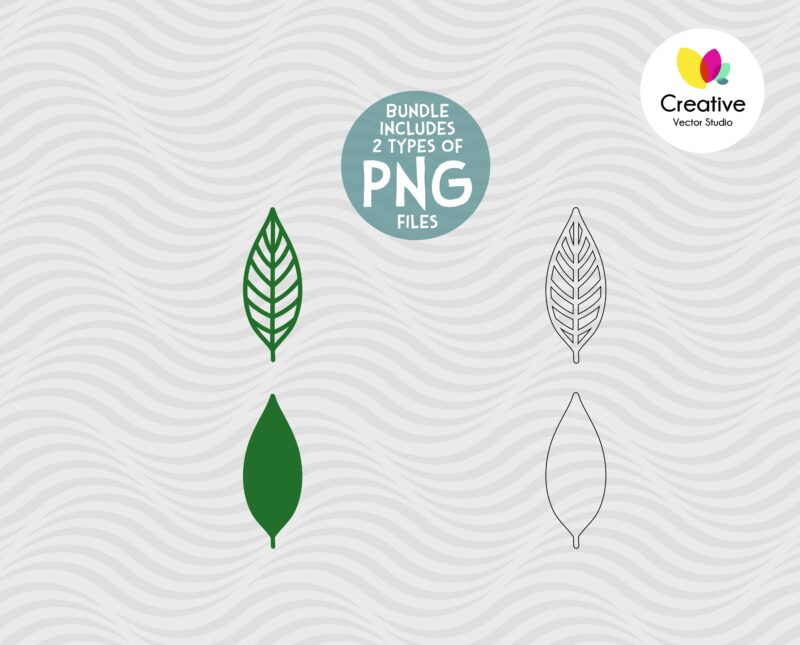 Paper Leaves PNG Clipart-5