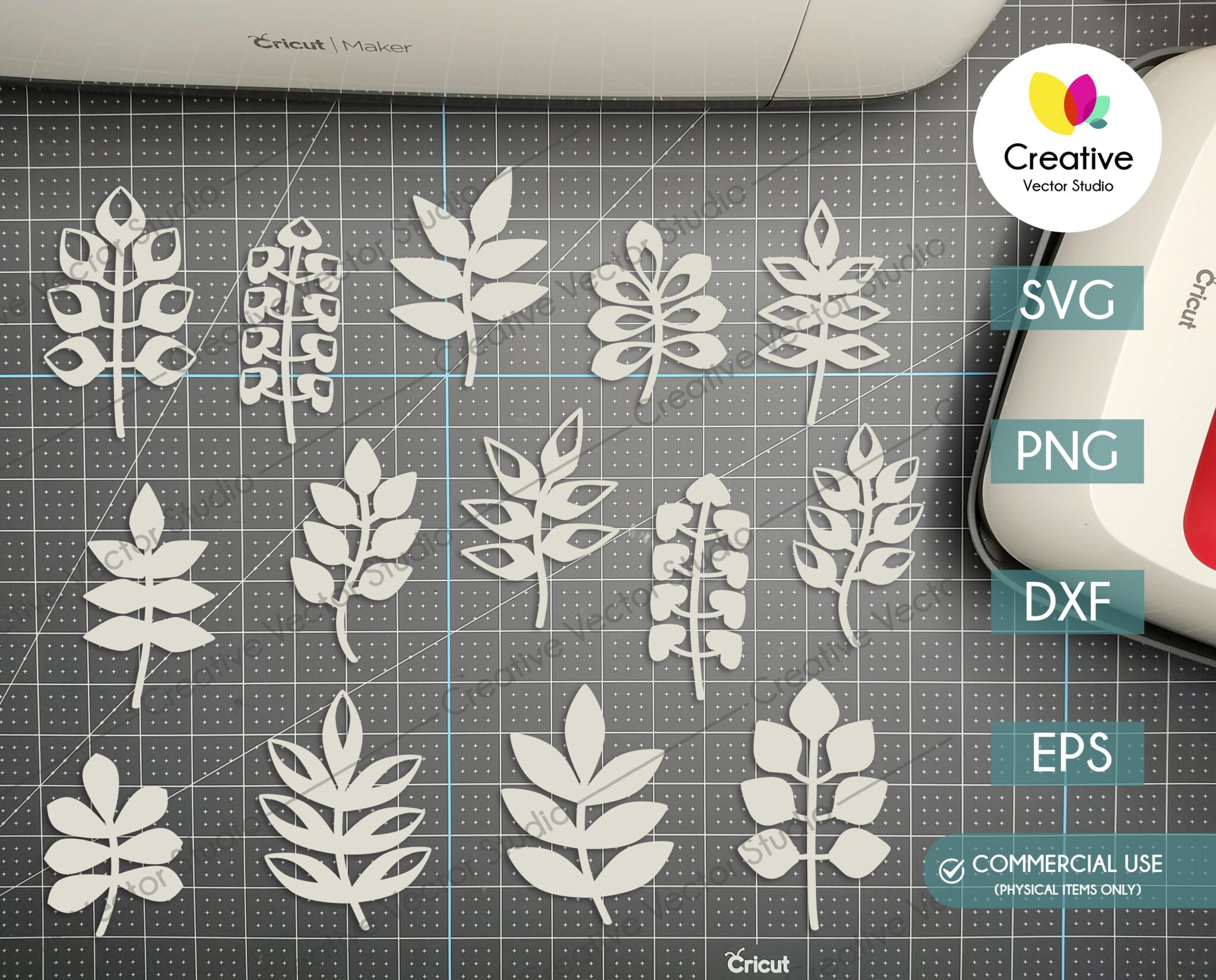 Paper Leaves Svg Big Bundle 