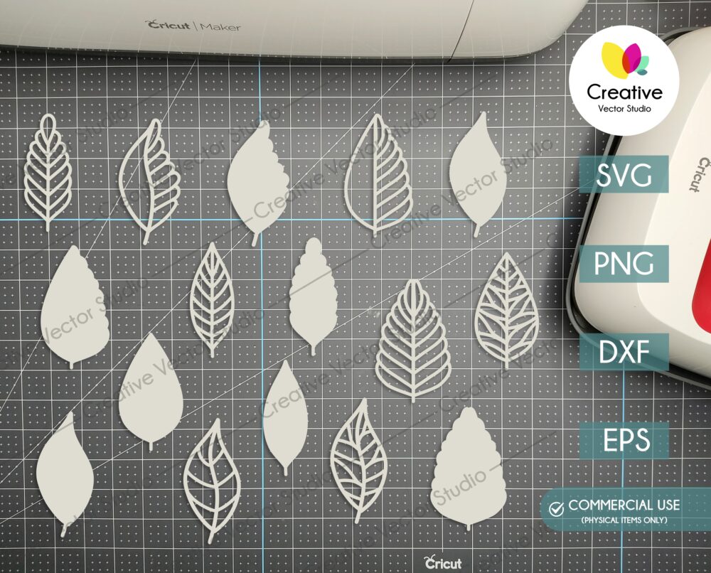 Paper Leaves SVG Big Bundle | Creative Vector Studio