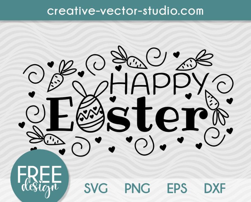 Free Happy Easter SVG