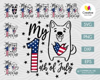 First 4th of July SVG Bundle