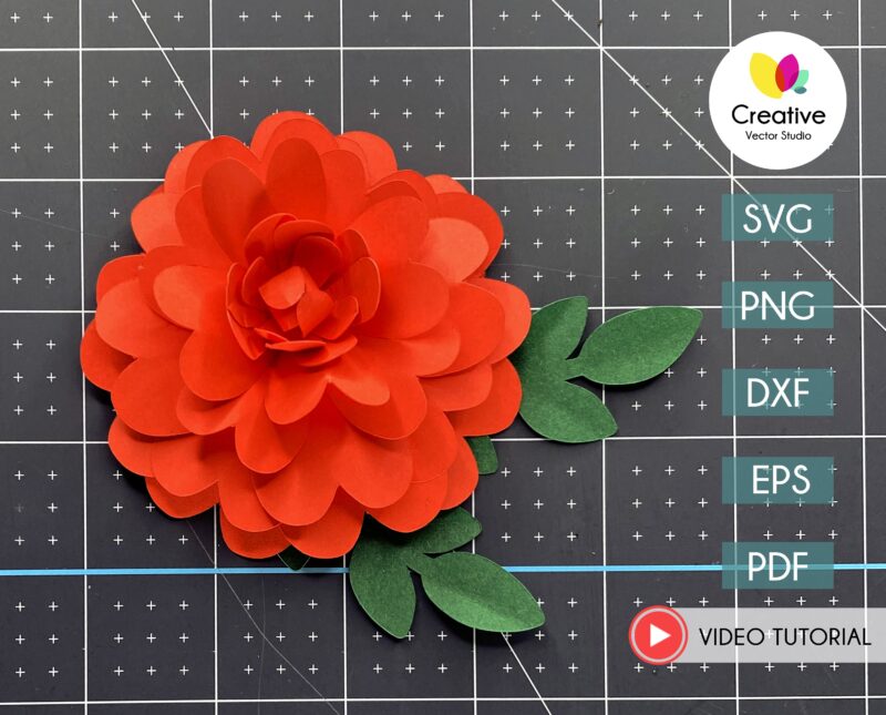 How To Make Paper Flower Easy Step By Step Tutorial