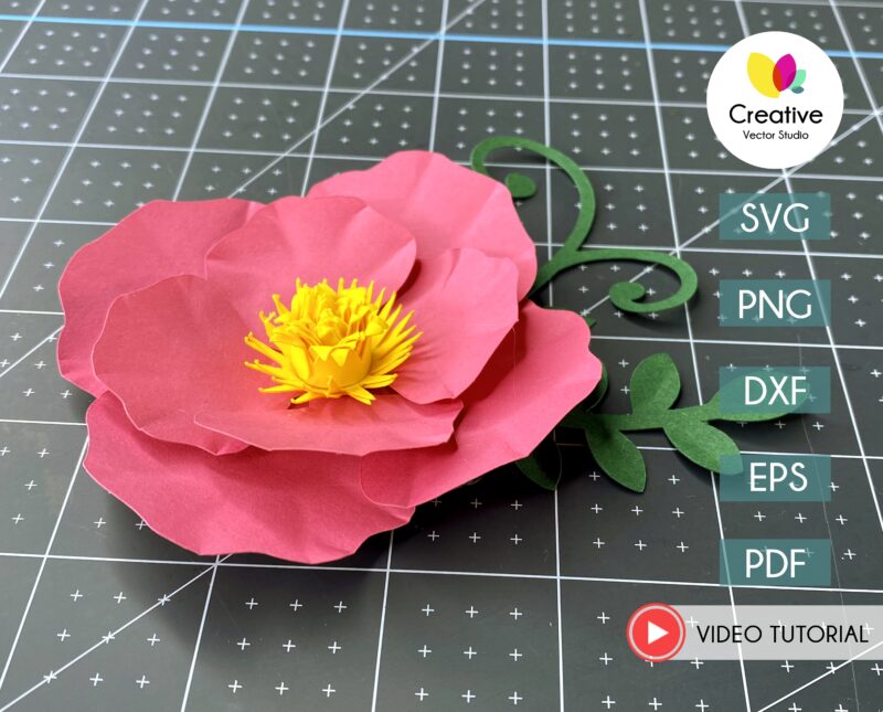 How To Make Paper Flower Easy Step By Step Tutorial #10