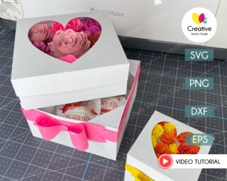 Candy Holder Box SVG
