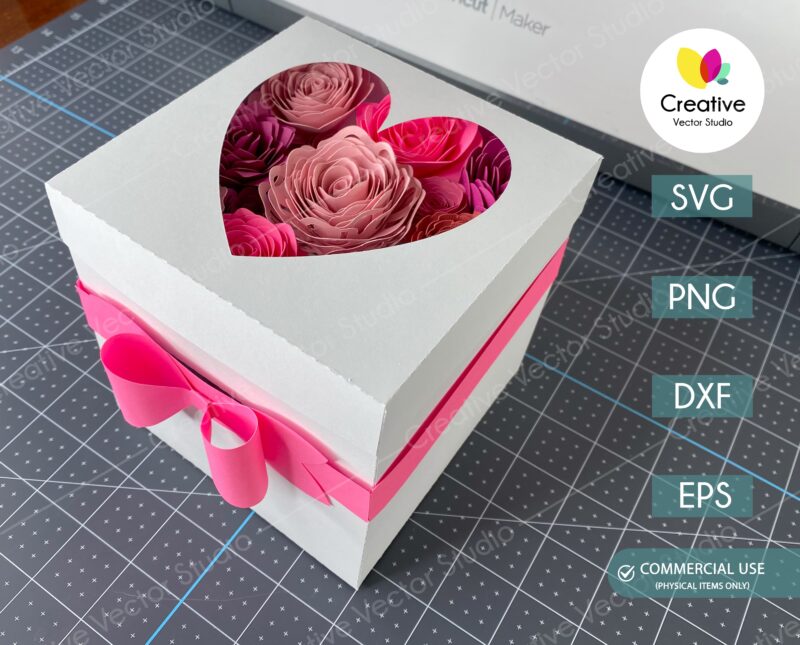 Mothers Day Gift box svg