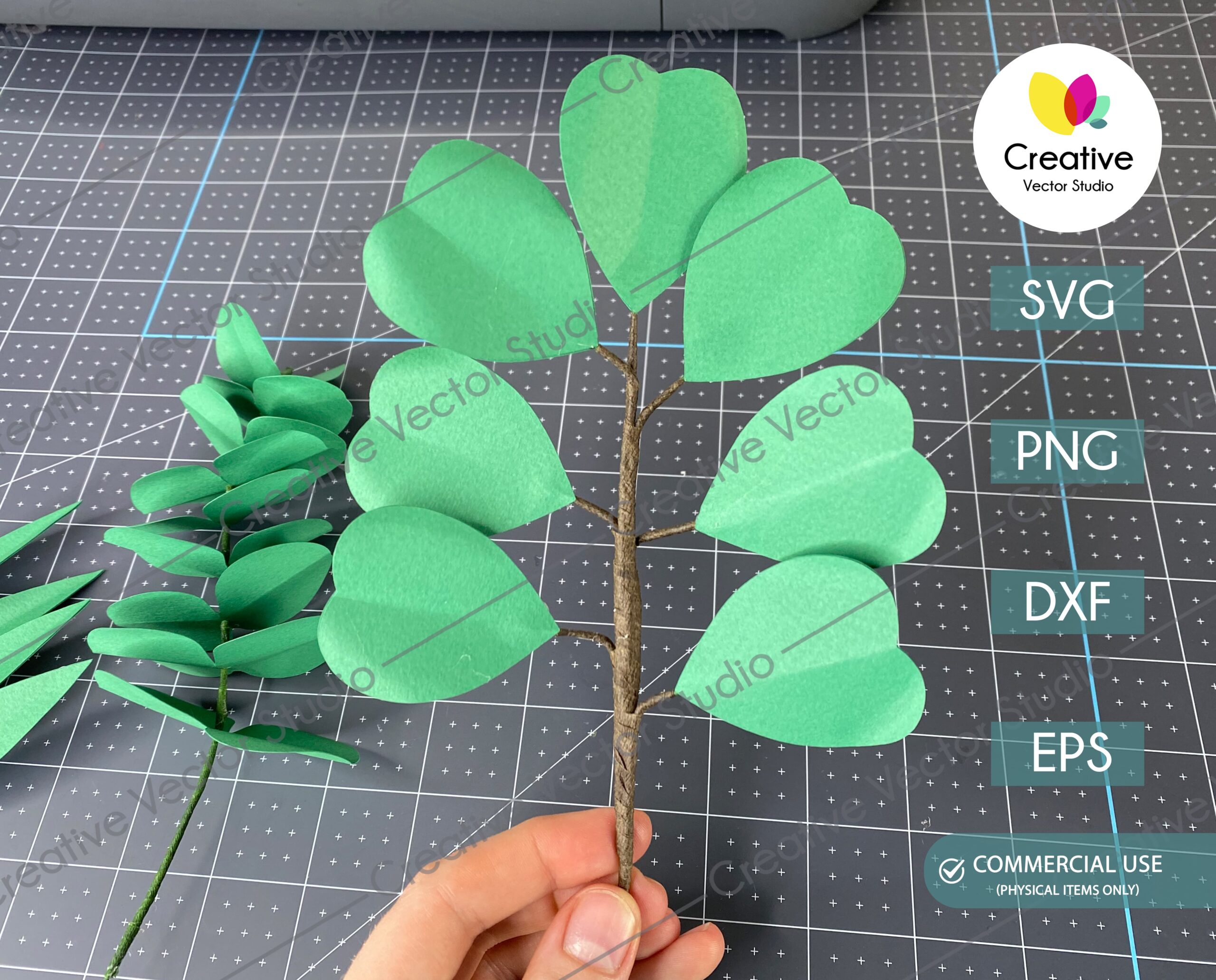 Paper Leaves Bundle Graphic by creative.vector.studio · Creative