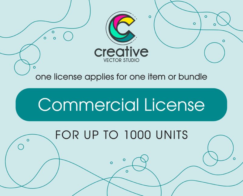 Commercial License 1000 units one design