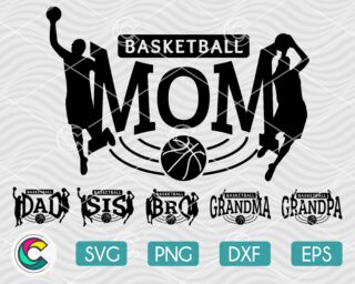 Basketball Family SVG Bundle