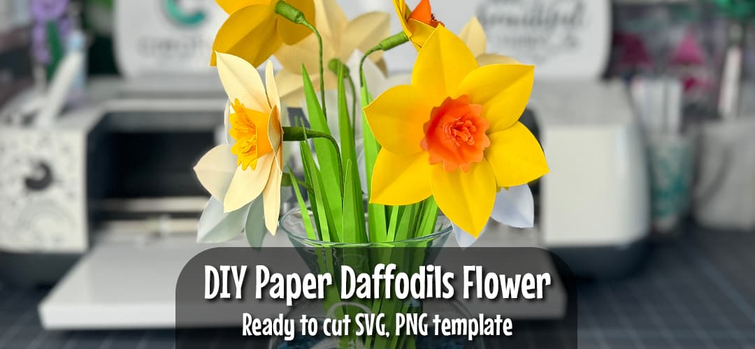 How to make DIY Paper Daffodils Flower