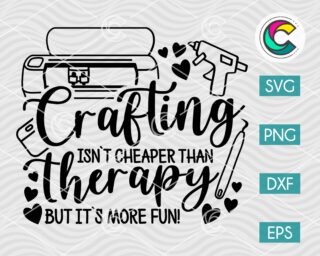 Crafting Therapy SVG Cut File