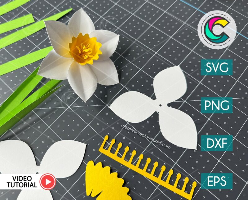 DIY Daffodils SVG