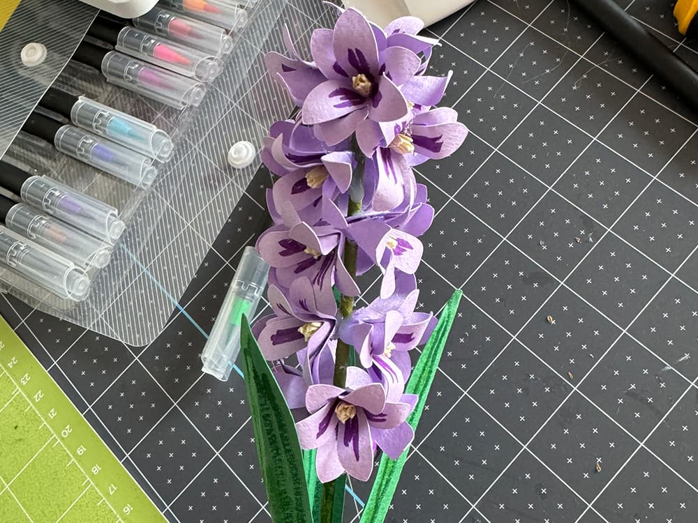 DIY Hyacinth Flower SVG