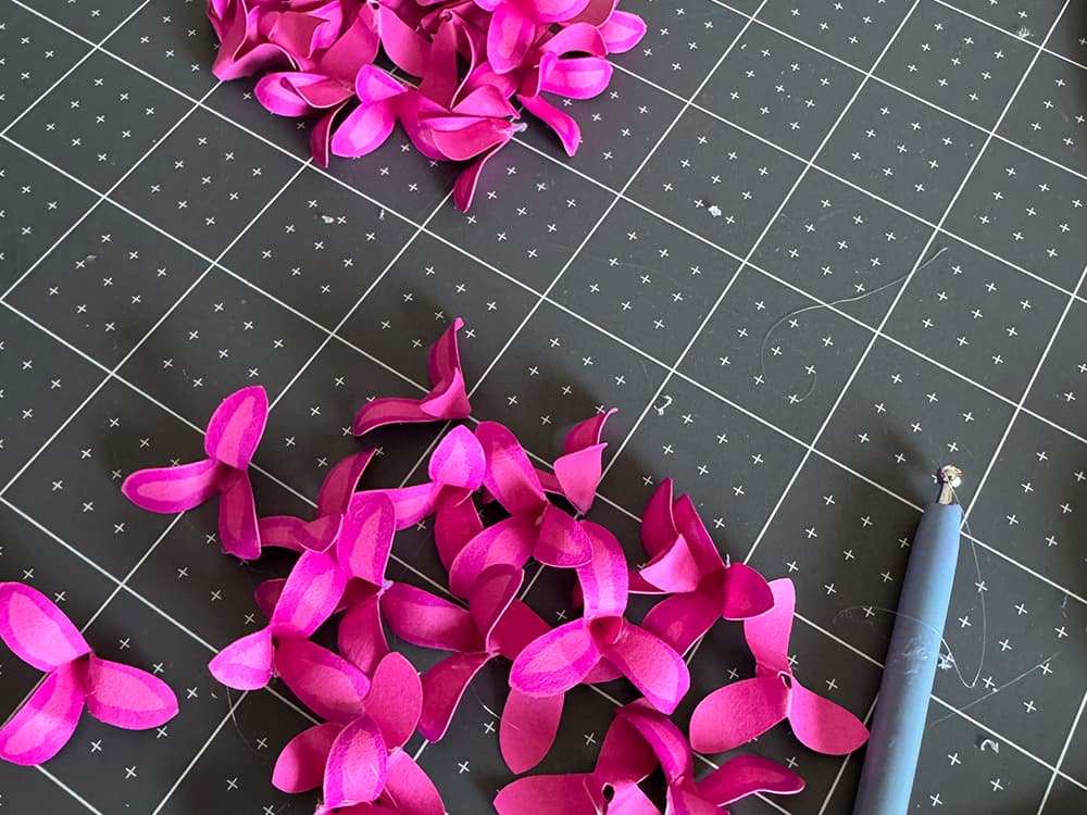 DIY Paper Hyacinth Flower Template