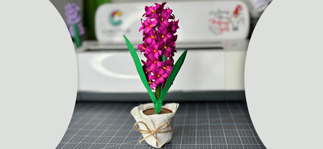 DIY Hyacinth Flower SVG Template