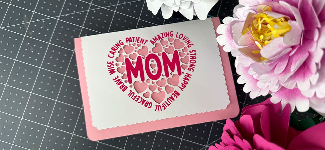 DIY Mother's Day Card free svg